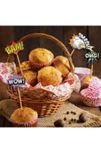 Krema Torbası Seti 100'lü Cupcake Muffin Kapsül Seti thumbnail 3