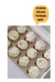 Krema Torbası Seti 100'lü Cupcake Muffin Kapsül Seti thumbnail 4