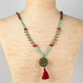 Nomad Heritage Tassel Figürlü Boncuk Kolye thumbnail 2