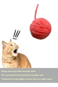 bite pet KEDİ YUMAK TOP PONPON TOP thumbnail 3