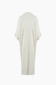 İki Kız Crinkle Keten Kaftan thumbnail 2