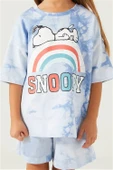 SNOOPY KIZ ÇOCUK ŞORT TAKIM thumbnail 2