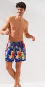 Pierre Cardin Erkek Desenli Dokuma Şort thumbnail 3