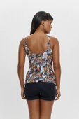 T14004 Şortlu V Yaka Tankini thumbnail 2