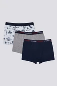 U.S POLO ERKEK ÇOCUK 3 LÜ BOXER thumbnail 1