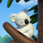 Dhink Silikon Şarjlı Gece Lambası Koala Coco thumbnail 5