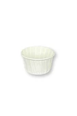 Kağıt Muffin Cup Cake Kek Kalıbı Beyaz thumbnail 3