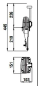Kumanda Kolu Tekli Siyah thumbnail 5
