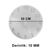 Epoksi Rakamlı Saat Kalıbı 30 CM thumbnail 2