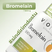 Bromelain 500 Mg Vegan 30 Kapsül thumbnail 3