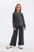 C9674 Wide Leg Geniş Paça Pantolon thumbnail 3