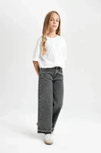 C8536 Wide Leg Geniş Paça Pantolon thumbnail 3