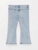 LCW baby Mavi Basic Kız Bebek Jean Pantolon thumbnail 6