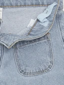 LCW baby Mavi Basic Kız Bebek Jean Pantolon thumbnail 5