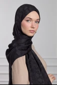 SOFT KRİSTAL JAKARLI ŞAL thumbnail 5