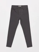 LCWAIKIKI Basic GRİ Slim Fit Kadın Jean Pantolon thumbnail 5