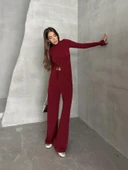 Büzgü Detay Modal Takım Bordo thumbnail 6