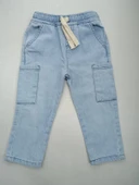 LCW Kids İNDİGO Basic Erkek Bebek Jean Pantolon thumbnail 1