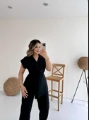 Yelekli Pantolonlu Takım Siyah thumbnail 2