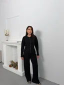 Belden Oturan Triko Takım Siyah thumbnail 3