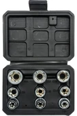 1/2 E Torx Lokma Seti 9 Parça (E10-E24) Plastik Kutulu thumbnail 2