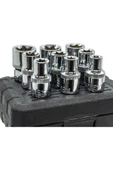 1/2 E Torx Lokma Seti 9 Parça (E10-E24) Plastik Kutulu thumbnail 4