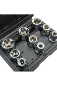 1/2 E Torx Lokma Seti 9 Parça (E10-E24) Plastik Kutulu thumbnail 3