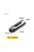 Oksijen Sensör Lokması Lambda 1/2 22MM Yarıklı Uzunluk 91MM thumbnail 2