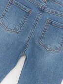 LCW baby İndigo Basic Erkek Bebek Jean Pantolon thumbnail 4