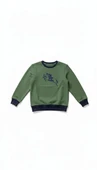 Çocuk Sweatshirt / Logo Baskılı - Çam thumbnail 2