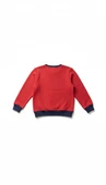 Çocuk Sweatshirt / Logo Baskılı - Kırmızı thumbnail 3