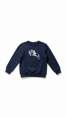 Çocuk Sweatshirt / Logo Baskılı - Lacivert thumbnail 2
