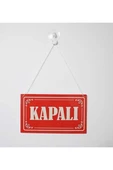 “açık - Kapalı” Kapı Cam Levhası (2,7 Mm Dekato) thumbnail 2
