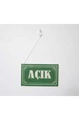 “açık - Kapalı” Kapı Cam Levhası (2,7 Mm Dekato) thumbnail 3