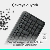 Logitech K250 Kablosuz Bluetooth Klavye Siyah thumbnail 4