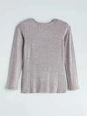 LCWAIKIKI Basic Pembe Bisiklet Yaka Kadın Body thumbnail 8