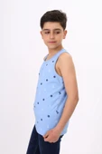 Toontoy Erkek Çocuk Baskılı Bisiklet Yaka Basic Atlet thumbnail 4