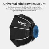 Ulanzi 60cm Mini Bowens Quick Release Octagon Softbox thumbnail 2
