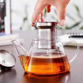 Demlik 500 ml V Modeli Çelik Süzgeç (CVD-500M) thumbnail 2