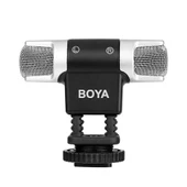 Boya BY-MM3 Çift Kafa Mini Stereo Mikrofon thumbnail 2
