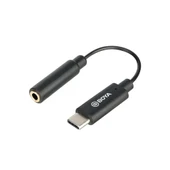 Boya BY-K9 3.5mm TRRS / USB Type-C Mikrofon Adaptörü thumbnail 2