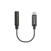 Boya BY-K9 3.5mm TRRS / USB Type-C Mikrofon Adaptörü thumbnail 1