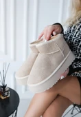 HERŞEYTREND Linne Bej Süet Bot thumbnail 1