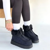 HERŞEYTREND Zinya Siyah Süet Bot thumbnail 4