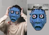 Frankenstein Temalı Sallanan Oynar Gözlü Maske thumbnail 3