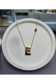 Jadem Gold E Harfli Çelik Kolye thumbnail 6