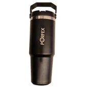 Porfex Pipetli Siyah Termos 1lt. thumbnail 1