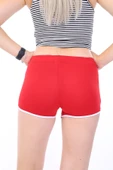 Toontoy Kadın Beli Lastikli Crop Şort thumbnail 3