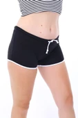 Toontoy Kadın Beli Lastikli Crop Şort thumbnail 6
