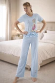2675 Berrak Baskılı Bayan Pijama Takımı thumbnail 1